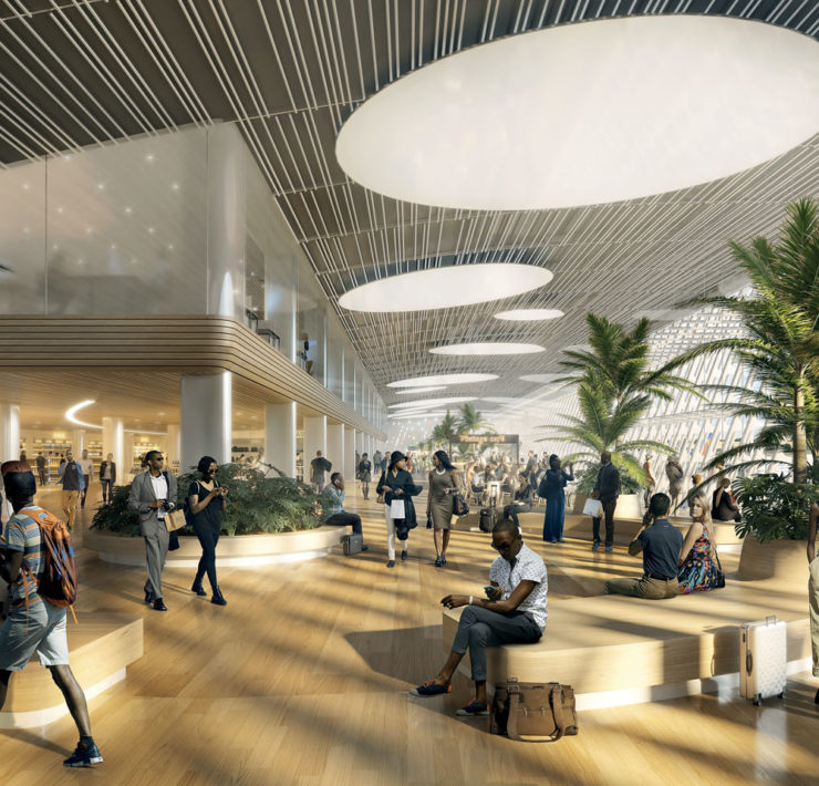 l’aéroport Guadeloupe Pôle Caraïbes