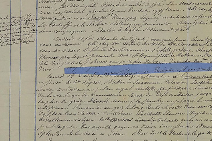 Le journal manuscrit de Victor Schoelcher acquis par un couple de mécènes Guadeloupéens